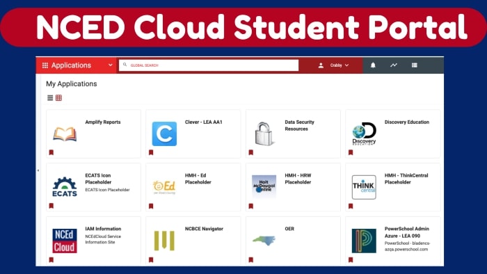 NCED-Cloud-Student-Portal